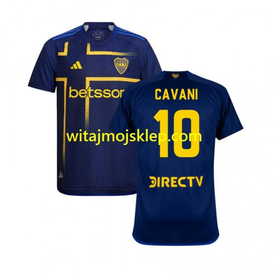 Koszulka Boca Juniors CAVANI 10 Męska Trzeci Strój 2024-2025 Krótkie Rękawy