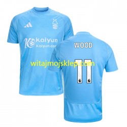 Koszulka Nottingham Forest Chris Wood 11 Męska Trzeci Strój 2024-2025 Krótkie Rękawy