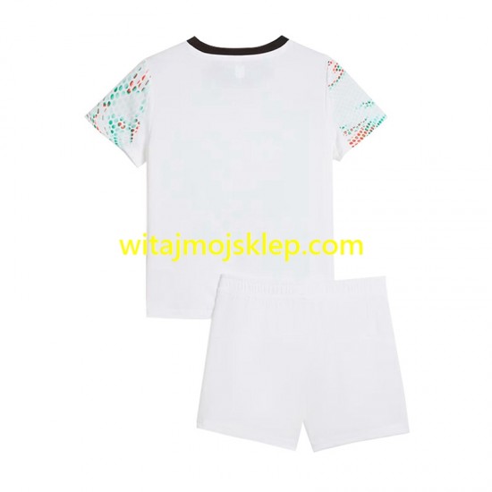 Koszulka Reprezentacja Portugalii Dziecięca Stroje Wyjazdowe 2025 Krótkie Rękawy