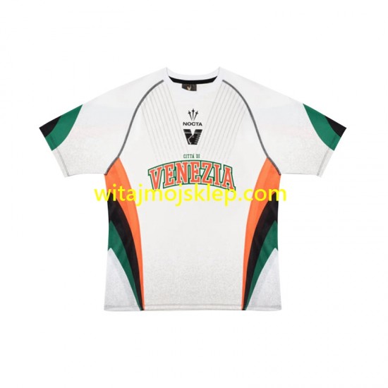 Koszulka Venezia Męska Stroje Wyjazdowe 2024-2025 Krótkie Rękawy