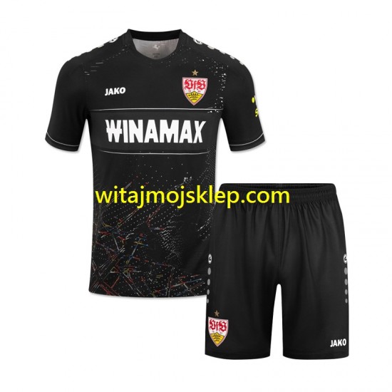 Koszulka VfB Stuttgart Dziecięca Trzeci Strój 2024-2025 Krótkie Rękawy