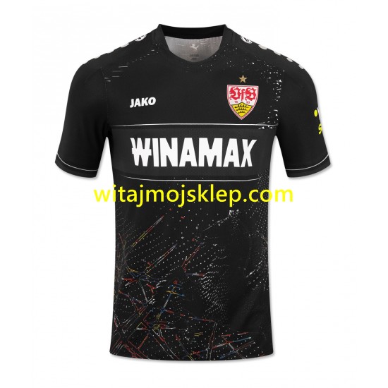 Koszulka VfB Stuttgart Męska Trzeci Strój 2024-2025 Krótkie Rękawy