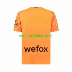 Koszulka AC Milan Bramkarskie Męska Stroje Wyjazdowe 2023-2024 Krótkie Rękawy