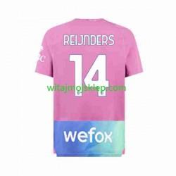 Koszulka AC Milan Tijjani Reijnders 14 Męska Trzeci Strój 2023-2024 Krótkie Rękawy