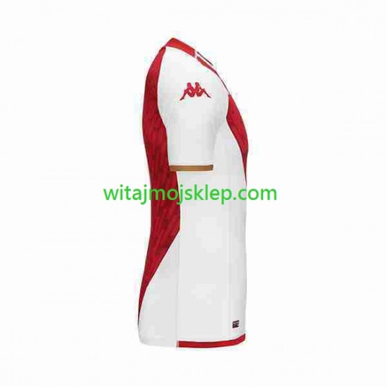 Koszulka AS Monaco Męska Stroje Domowe 2023-2024 Krótkie Rękawy