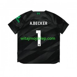Koszulka Liverpool A.Becker 1 Bramkarskie Męska Stroje Wyjazdowe 2023-2024 Krótkie Rękawy