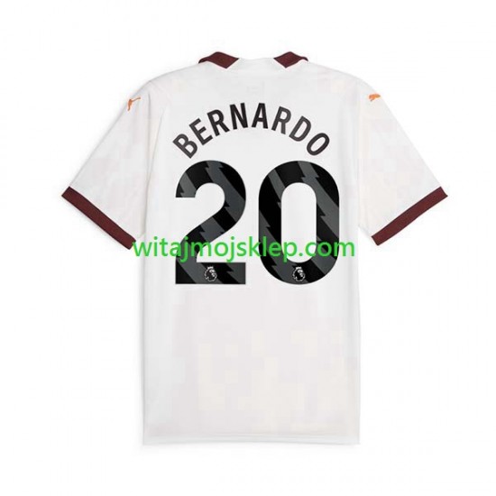 Koszulka Manchester City Bernardo Silva 20 Męska Stroje Wyjazdowe 2023-2024 Krótkie Rękawy