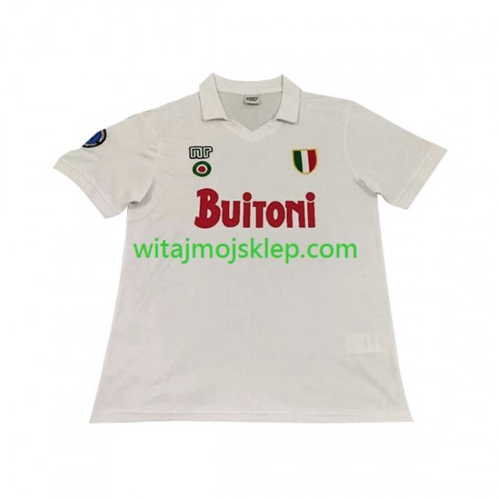 Koszulka Napoli 1987 1988 Retro Męska Stroje Wyjazdowe Krótkie Rękawy