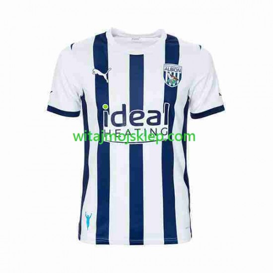 Koszulka West Bromwich Albion Męska Stroje Domowe 2023-2024 Krótkie Rękawy