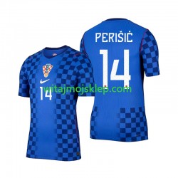 Koszulka Reprezentacja Chorwacji Ivan Perisic 14 Męska Stroje Wyjazdowe World Cup 2026 Krótkie Rękawy