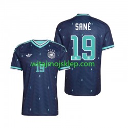 Koszulka Reprezentacja Niemiec Leroy Sane 19 Męska Stroje Wyjazdowe World Cup 2026 Krótkie Rękawy