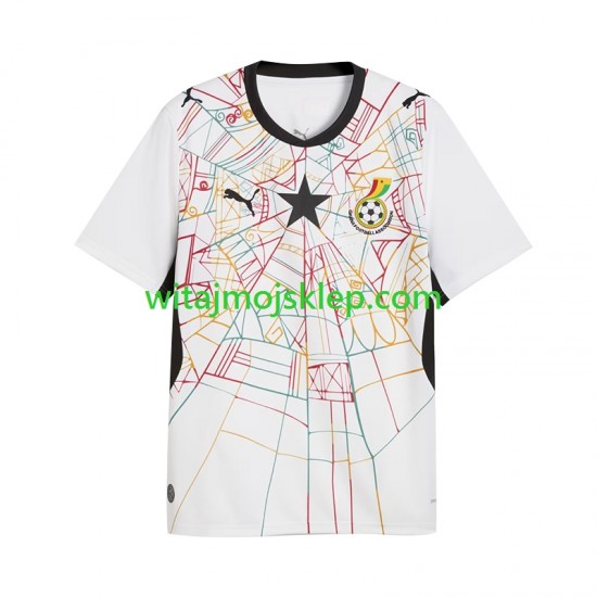 Koszulka Reprezentacja Ghany Męska Stroje Domowe World Cup 2026 Krótkie Rękawy