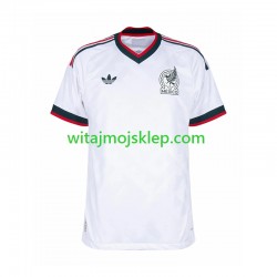 Koszulka Reprezentacja Meksyku Męska Stroje Wyjazdowe World Cup 2026 Krótkie Rękawy