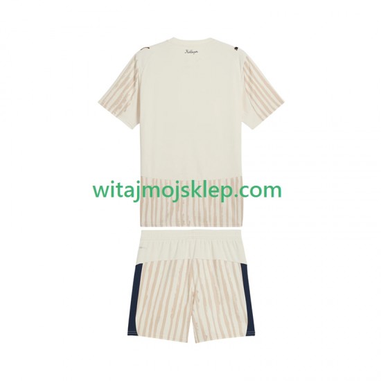 Koszulka Al Hilal CWC Dziecięca Stroje Wyjazdowe 2025-2026 Krótkie Rękawy