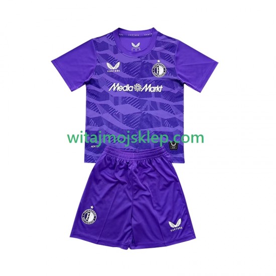 Koszulka Feyenoord Rotterdam Bramkarskie Dziecięca Trzeci Strój 2025-2026 Krótkie Rękawy