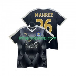 Koszulka Leicester City MAHREZ 26 2014 2015 Retro Męska Stroje Wyjazdowe Krótkie Rękawy