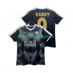 Koszulka Leicester City VARDY 9 2014 2015 Retro Męska Stroje Wyjazdowe Krótkie Rękawy