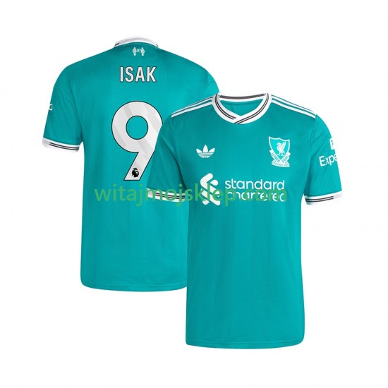 Koszulka Liverpool ISAK 9 Męska Trzeci Strój 2025-2026 Krótkie Rękawy