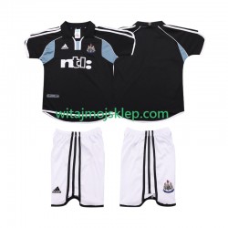 Koszulka Newcastle United 2000 2001 Retro Dziecięca Stroje Wyjazdowe Krótkie Rękawy