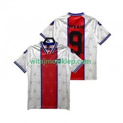 Koszulka Paris Saint-Germain WEAH 9 1995 Retro Męska Stroje Wyjazdowe 1994 Krótkie Rękawy