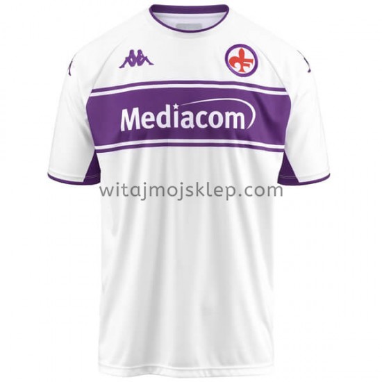 Koszulka ACF Fiorentina Stroje Wyjazdowe 2021-2022 Krótkie Rękawy