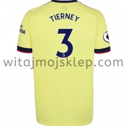 Koszulka Arsenal Kieran Tierney 3 Stroje Wyjazdowe 2021-2022 Krótkie Rękawy