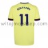 Koszulka Arsenal Martin Odegaard 11 Stroje Wyjazdowe 2021-2022 Krótkie Rękawy