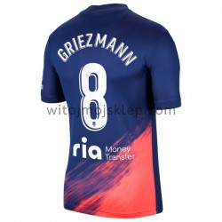 Koszulka Atlético Madryt Antoine Griezmann 8 Stroje Wyjazdowe 2021-2022 Krótkie Rękawy