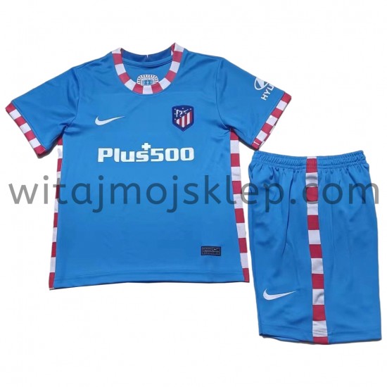 Koszulka Atlético Madryt Dziecięca Trzeci Strój 2021-2022 Krótkie Rękawy