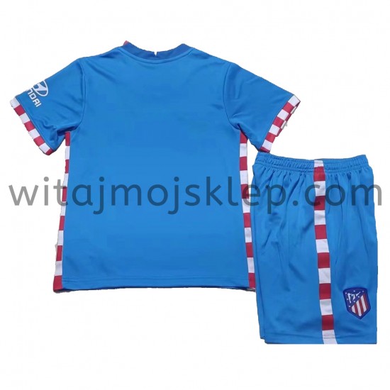 Koszulka Atlético Madryt Dziecięca Trzeci Strój 2021-2022 Krótkie Rękawy