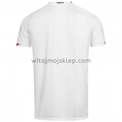 Koszulka Bayer 04 Leverkusen Stroje Wyjazdowe 2021-2022 Krótkie Rękawy