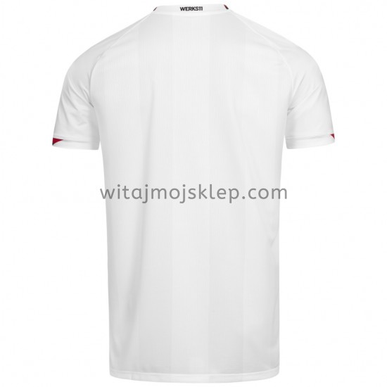 Koszulka Bayer 04 Leverkusen Stroje Wyjazdowe 2021-2022 Krótkie Rękawy