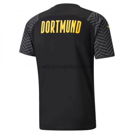 Koszulka Borussia Dortmund Stroje Wyjazdowe 2021-2022 Krótkie Rękawy