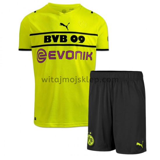 Koszulka Borussia Dortmund Dziecięca Trzeci Strój 2021-2022 Krótkie Rękawy