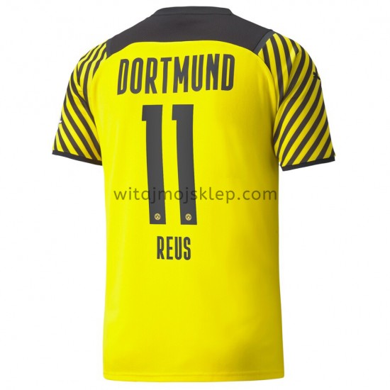 Koszulka Borussia Dortmund Marco Reus 11 Stroje Domowe 2021-2022 Krótkie Rękawy