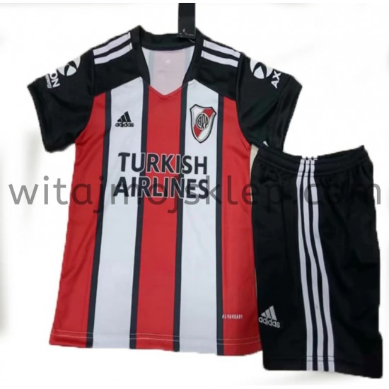 Koszulka CA River Plate Dziecięca Trzeci Strój 2021-2022 Krótkie Rękawy
