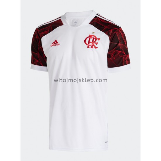 Koszulka CR Flamengo Stroje Wyjazdowe 2021-2022 Krótkie Rękawy