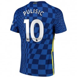 Koszulka Chelsea Christian Pulisic 10 Stroje Domowe 2021-2022 Krótkie Rękawy
