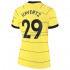 Koszulka Chelsea Kai Havertz 29 Damska Stroje Wyjazdowe 2021-2022 Krótkie Rękawy