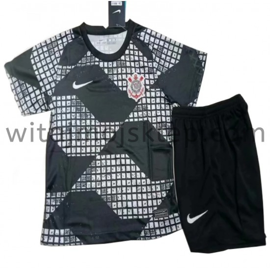 Koszulka Corinthians Dziecięca Trzeci Strój 2021-2022 Krótkie Rękawy