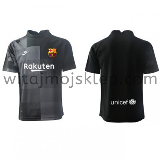 Koszulka FC Barcelona Bramkarskie Stroje Wyjazdowe 2021-2022 Krótkie Rękawy