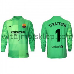 Koszulka FC Barcelona Bramkarskie Ter Stegen 1 Trzeci Strój 2021-2022 Długie Rękawy