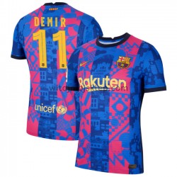 Koszulka FC Barcelona Yusuf Demir 11 Trzeci Strój 2021-2022 Krótkie Rękawy