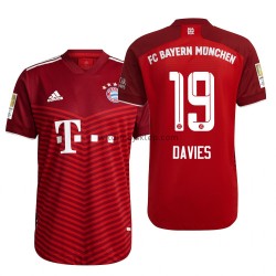 Koszulka Bayern Monachium Alphonso Davies 19 Stroje Domowe 2021-2022 Krótkie Rękawy