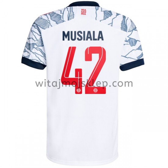 Koszulka Bayern Monachium Jamal Musiala 42 Trzeci Strój 2021-2022 Krótkie Rękawy