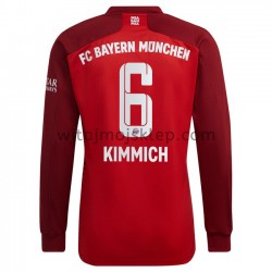 Koszulka Bayern Monachium Joshua Kimmich 6 Stroje Domowe 2021-2022 Długie Rękawy