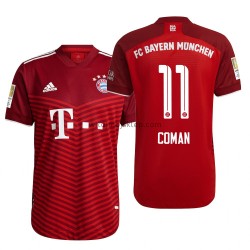 Koszulka Bayern Monachium Kingsley Coman 11 Stroje Domowe 2021-2022 Krótkie Rękawy