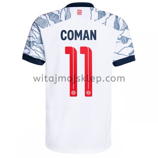 Koszulka Bayern Monachium Kingsley Coman 11 Trzeci Strój 2021-2022 Krótkie Rękawy