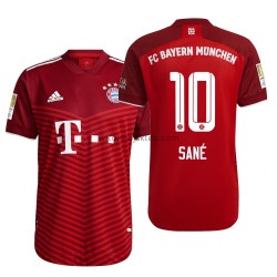 Koszulka Bayern Monachium Leroy Sane 10 Stroje Domowe 2021-2022 Krótkie Rękawy