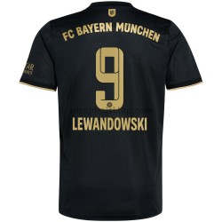 Koszulka Bayern Monachium Robert Lewandowski 9 Stroje Wyjazdowe 2021-2022 Krótkie Rękawy